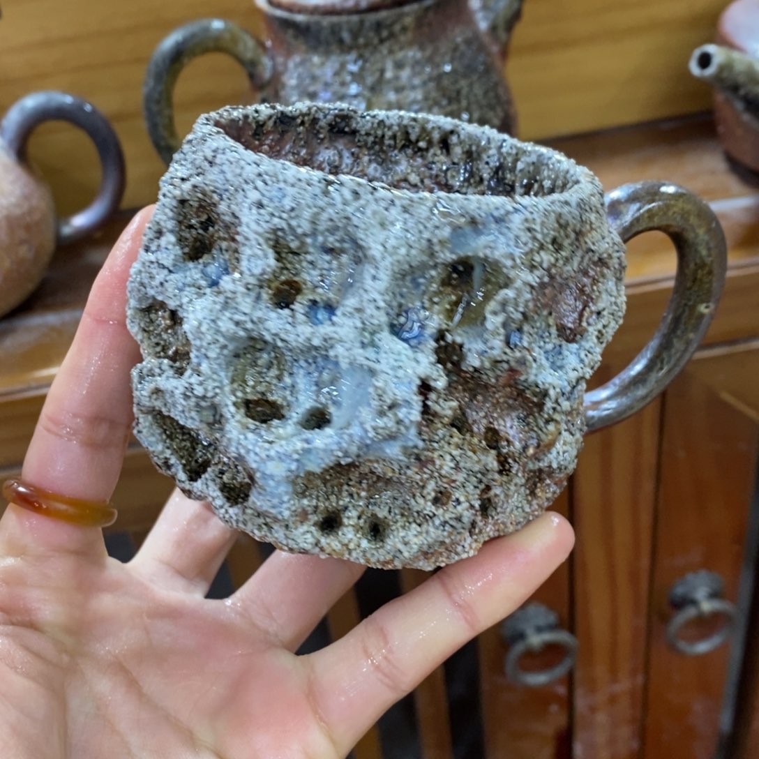 陶园柴烧 精品高货338瑕疵