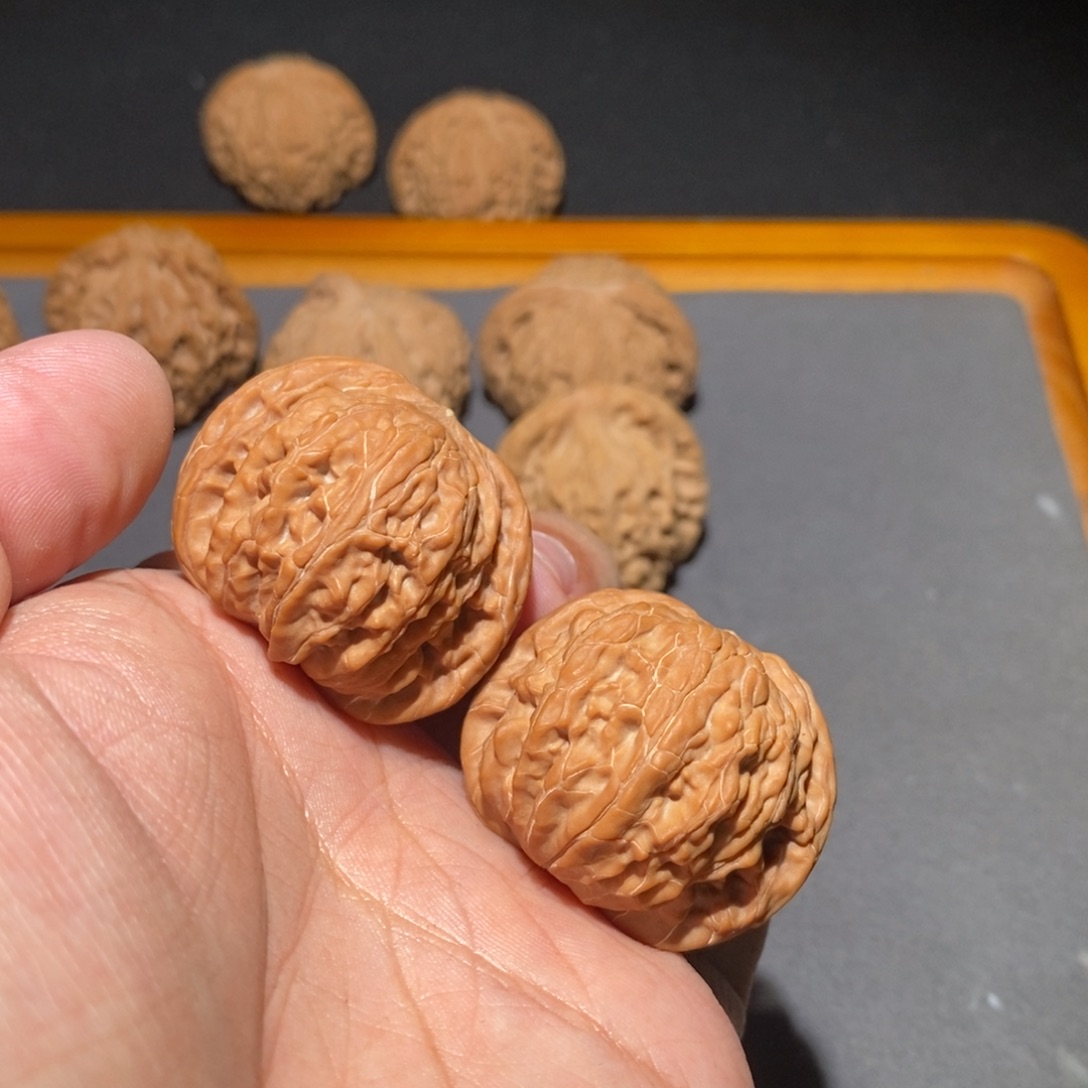 文玩核桃吊坠38磨盘