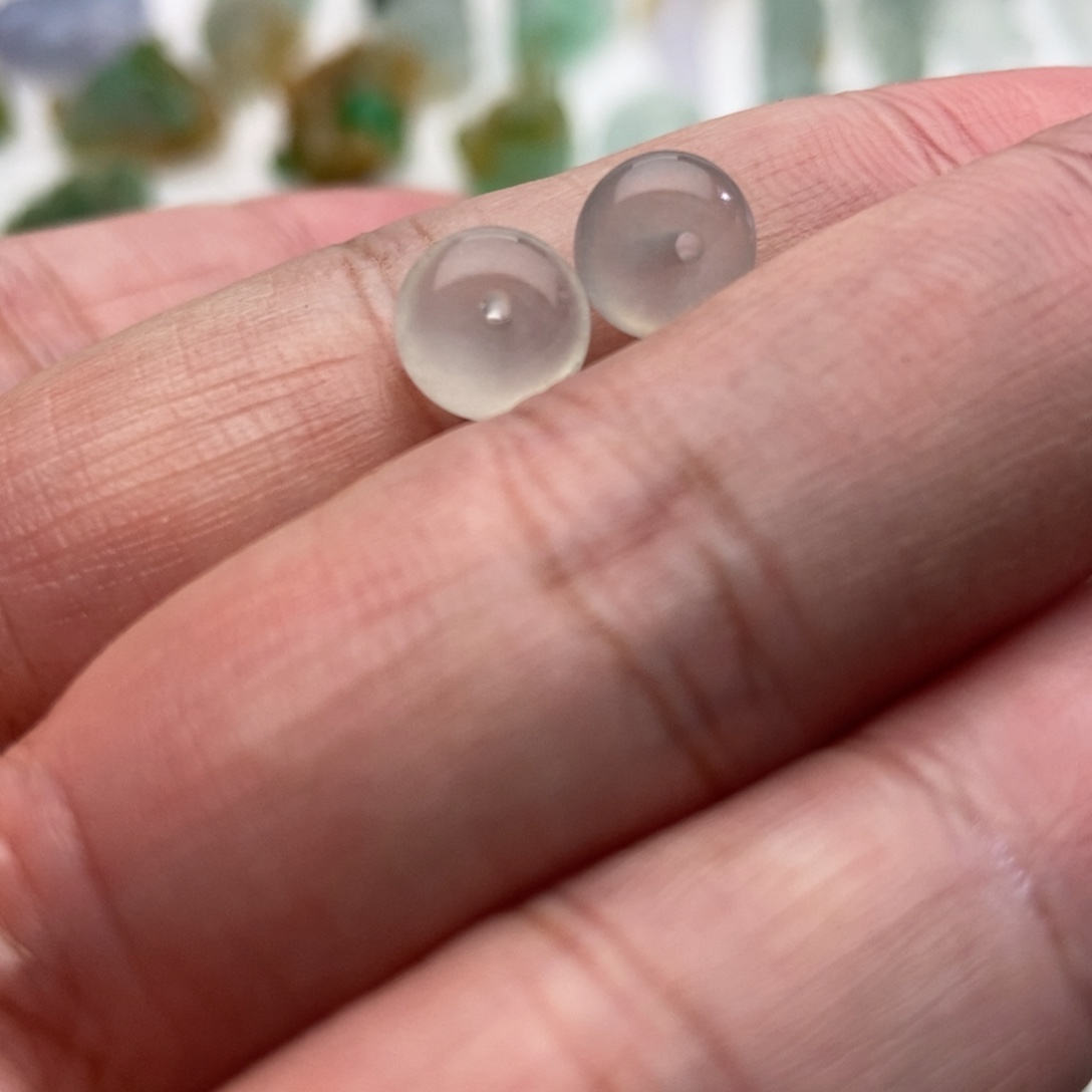 定制翡翠未镶嵌高冰珠子