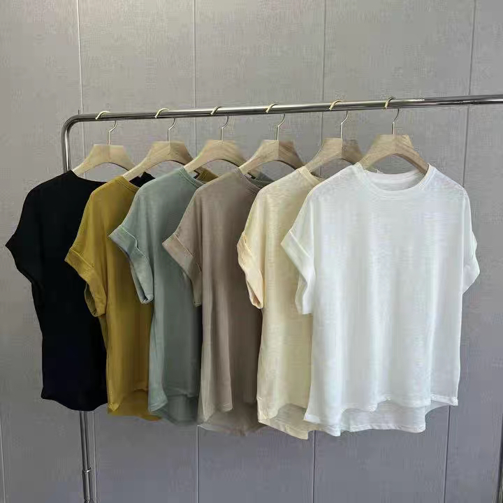 SD015 多色圆领透气体恤