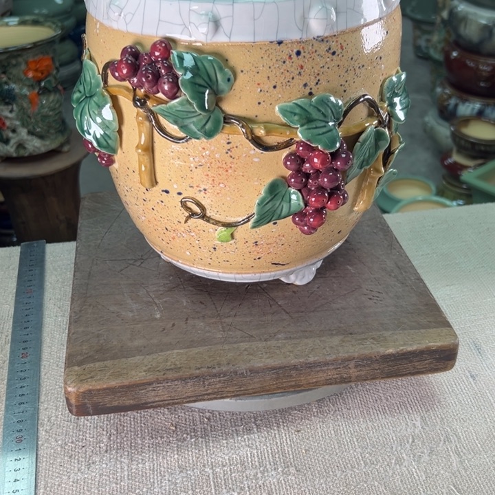 泳坤堂石湾盆陶瓷