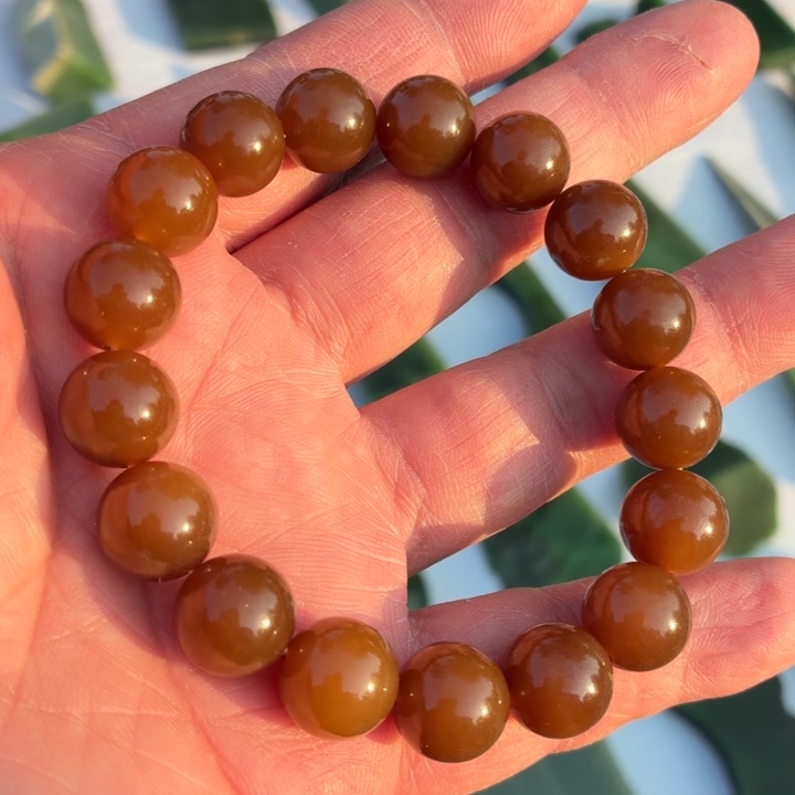 未镶嵌手链和田玉（青玉）