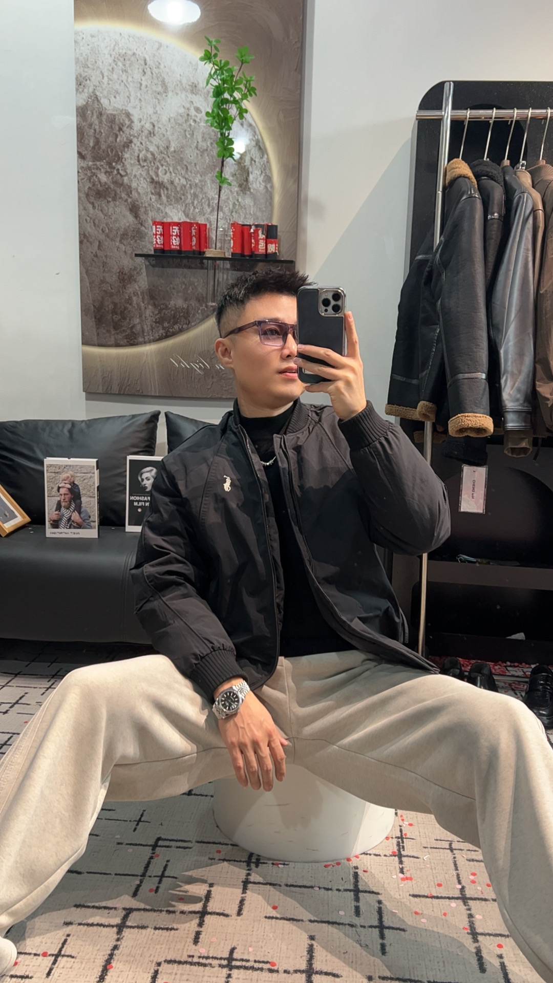 南浔优选标简约轻奢男士羽绒服夹克休闲百搭