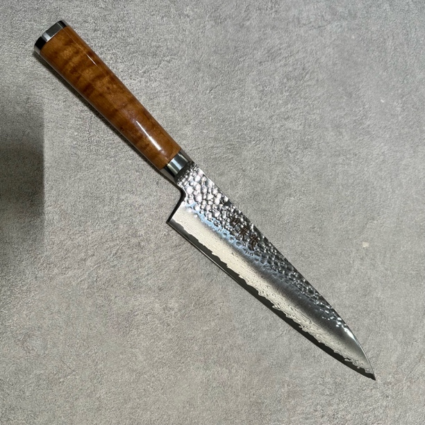 日本龙泉刃物 单严龙系列 vg10 大马 240mm牛刀 枫木柄