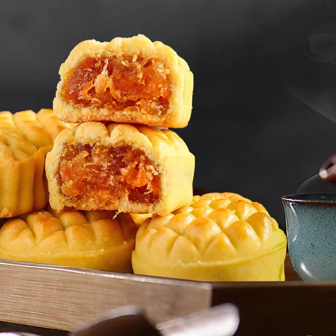 【新鲜出炉】肖记凤梨酥台式下午茶传统糕点休闲零食