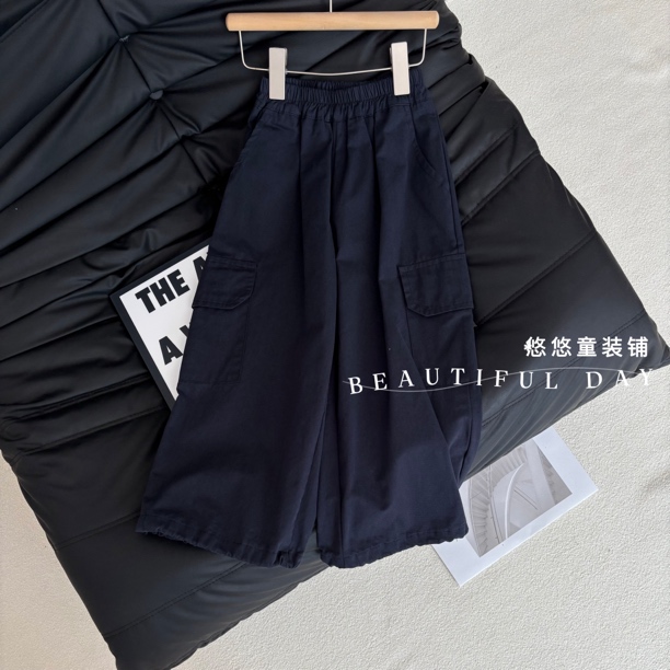 秋款百搭女童休闲裤子洋气舒适透气