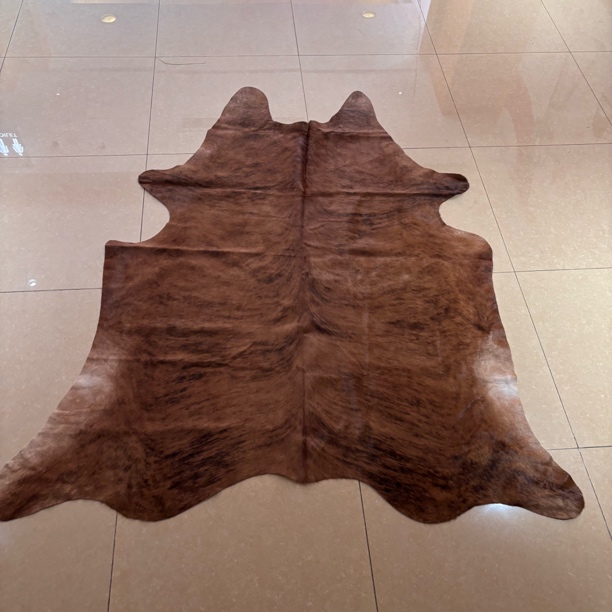 【本尼家】R53 230*195cm专拍牛皮地毯家用轻奢手工