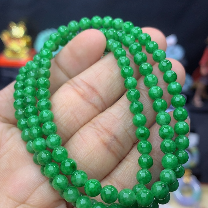 未镶嵌手链翡翠翡翠 5+ 