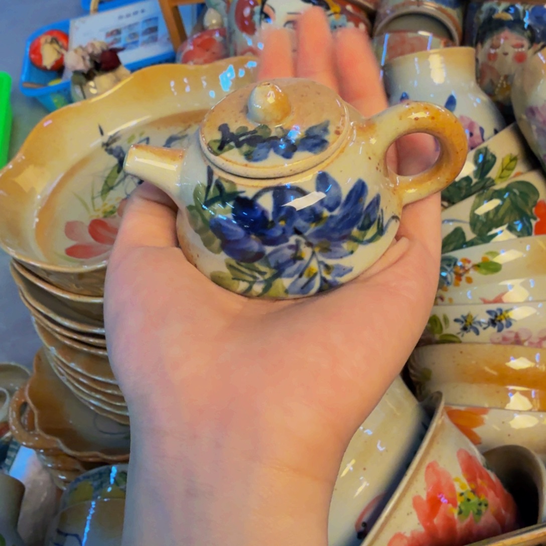 瓷片景德镇陶瓷手工手绘