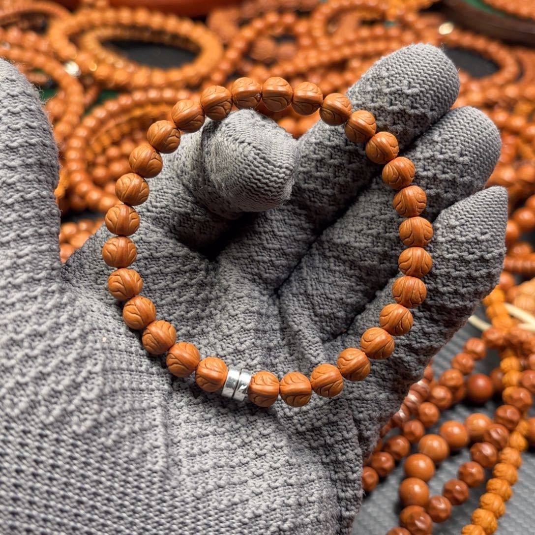 冰***式吊坠桃核一物一图