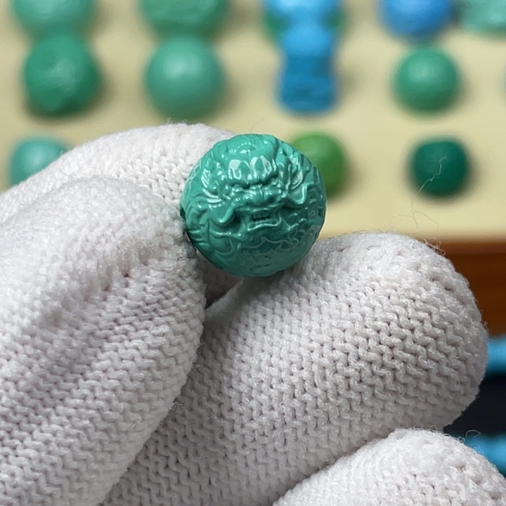 高瓷正绿色卡11龙珠