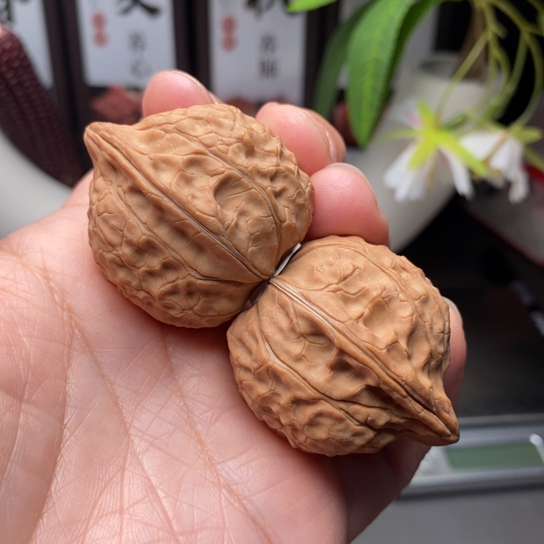 文玩核桃把件李*痕龟甲纹33
