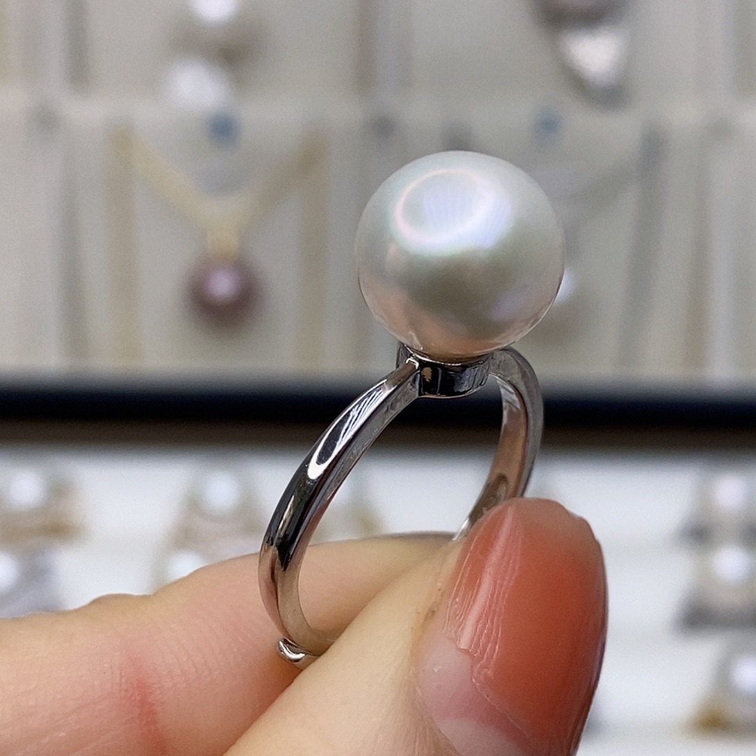 淡水珍珠颈饰银S925镶嵌