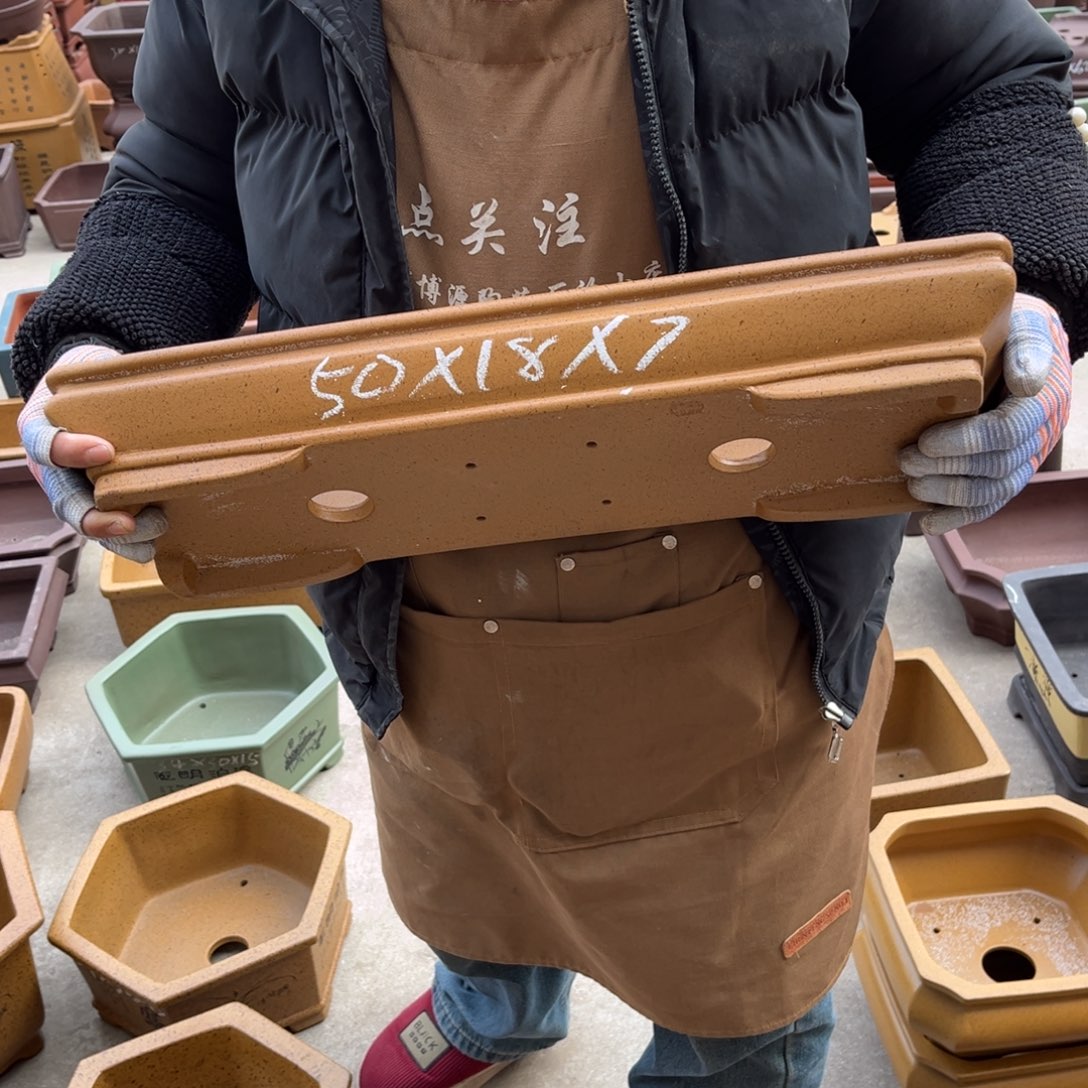 紫砂花盆盆景艺术