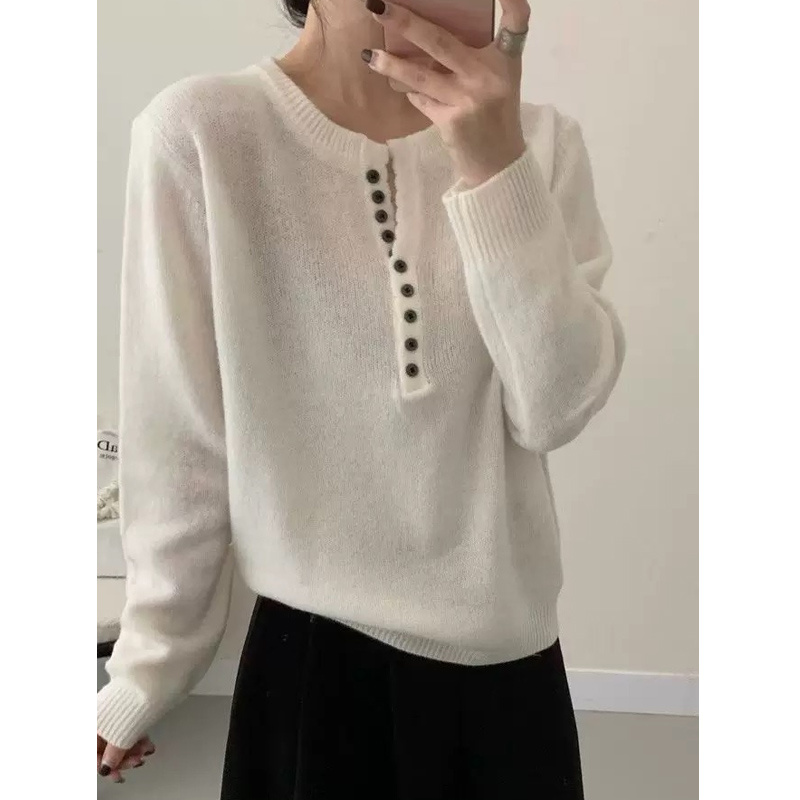 /DANDAN/ 清~ 100羊毛剪刀领毛衣~232