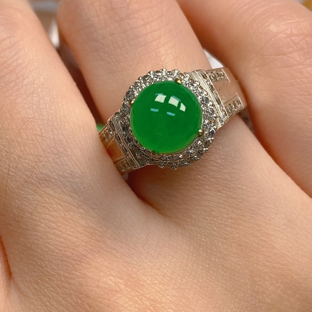 翡翠裸石翡翠蛋面