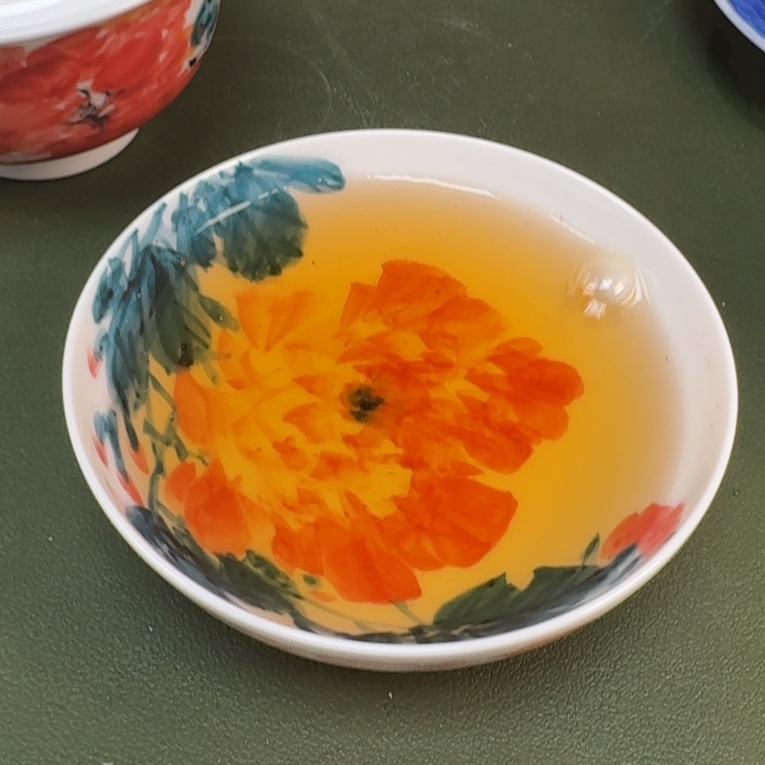 陶景德镇纯手绘茶具圆圆256