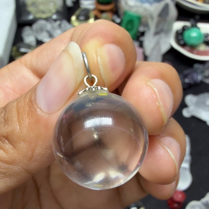 未镶嵌颈饰水晶水晶