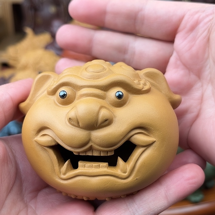 小***净茶宠紫砂紫砂狮子