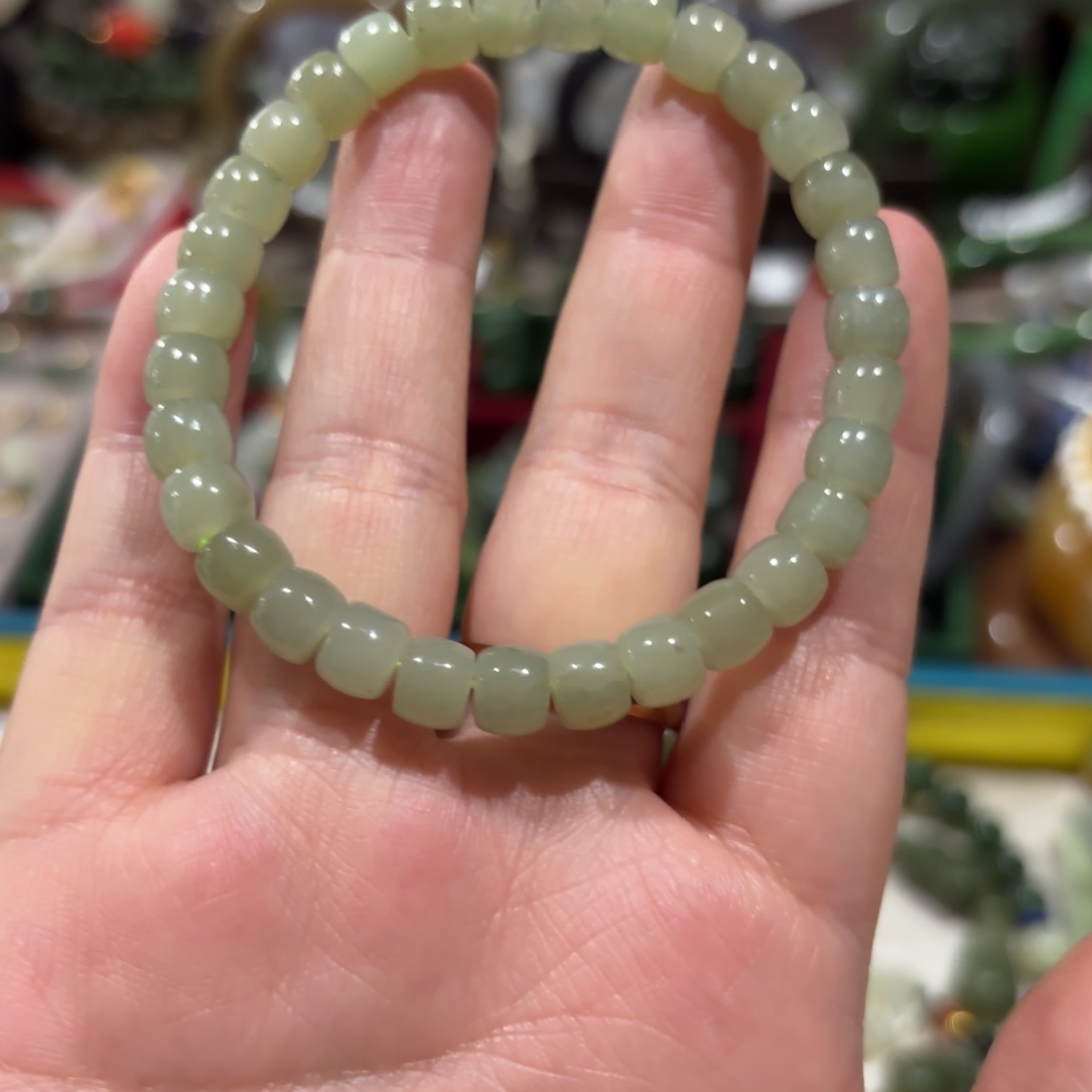 平***意和田玉未镶嵌颈饰5077