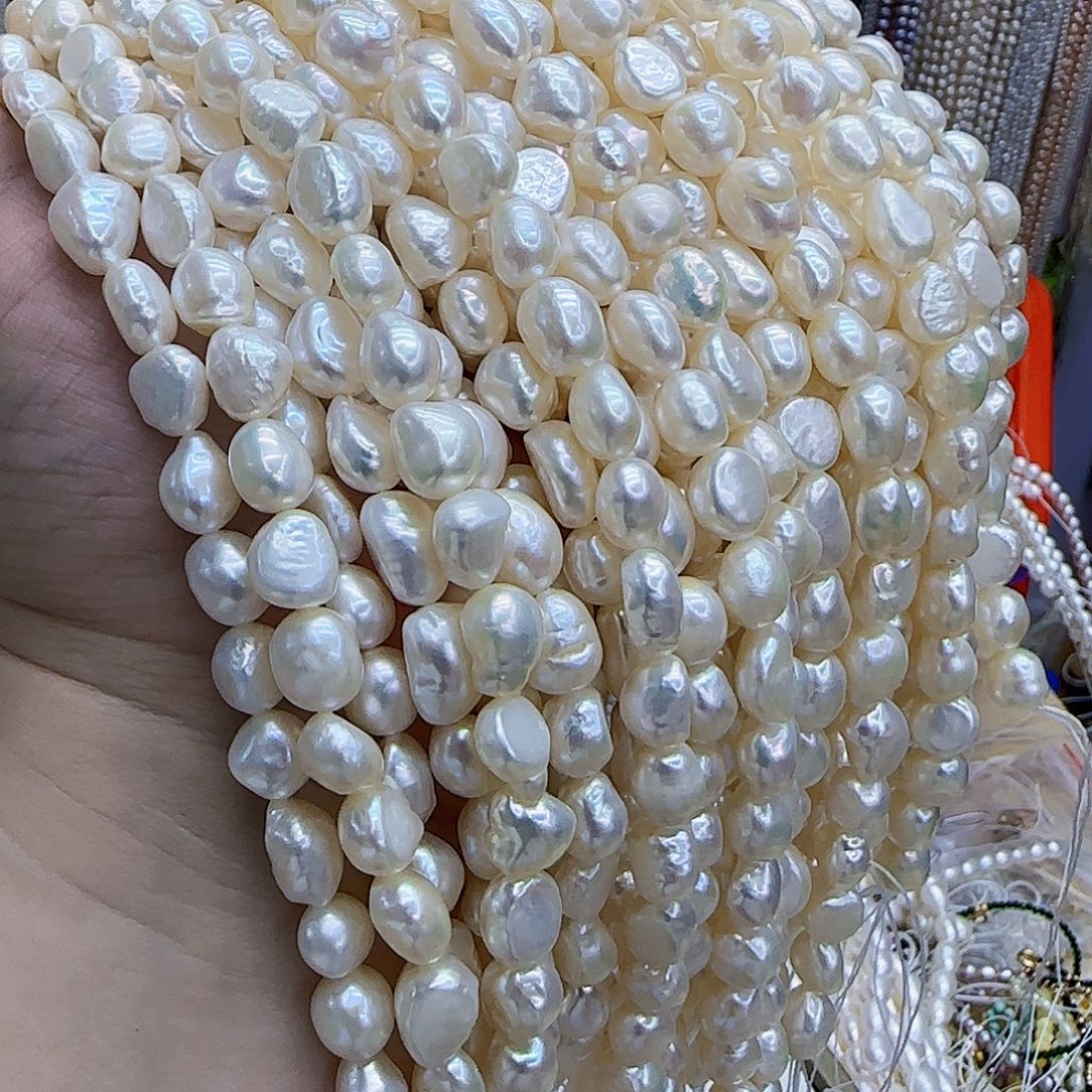 未镶嵌淡水珍珠开播福利，8/9毫米约长36厘米1号