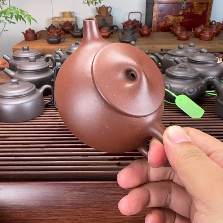 *****茶壶紫砂老紫泥微瑕