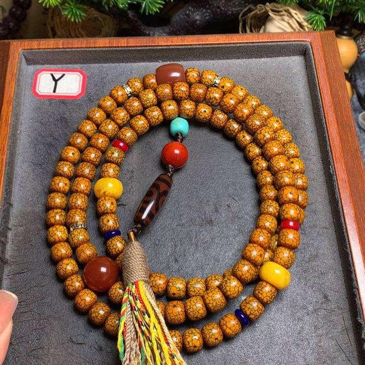 星月菩提吊坠菩提