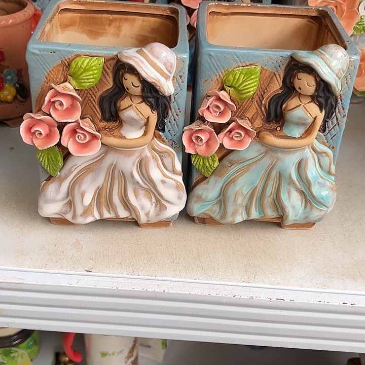 粗陶材质多肉花盆