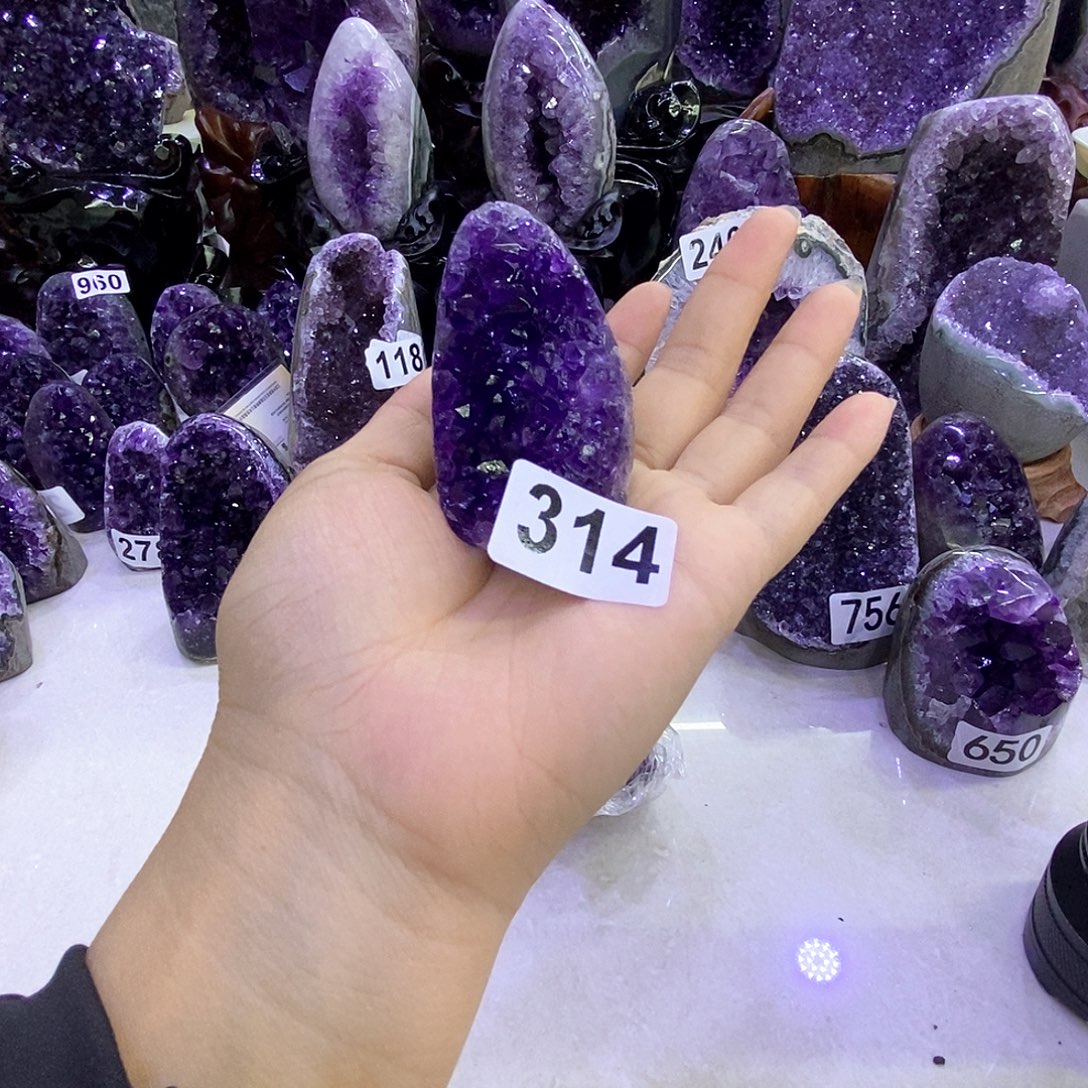 未镶嵌大型摆件（非配饰）紫晶