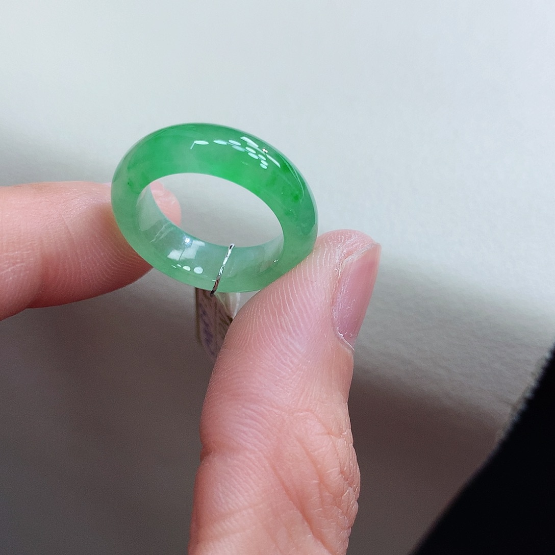 未镶嵌戒指翡翠9号