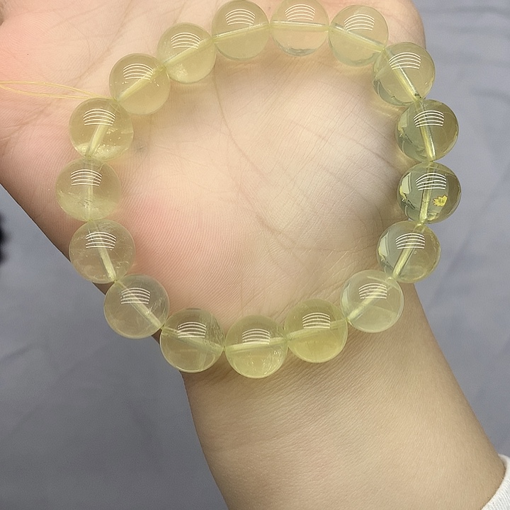 水晶手链未镶嵌黄水晶