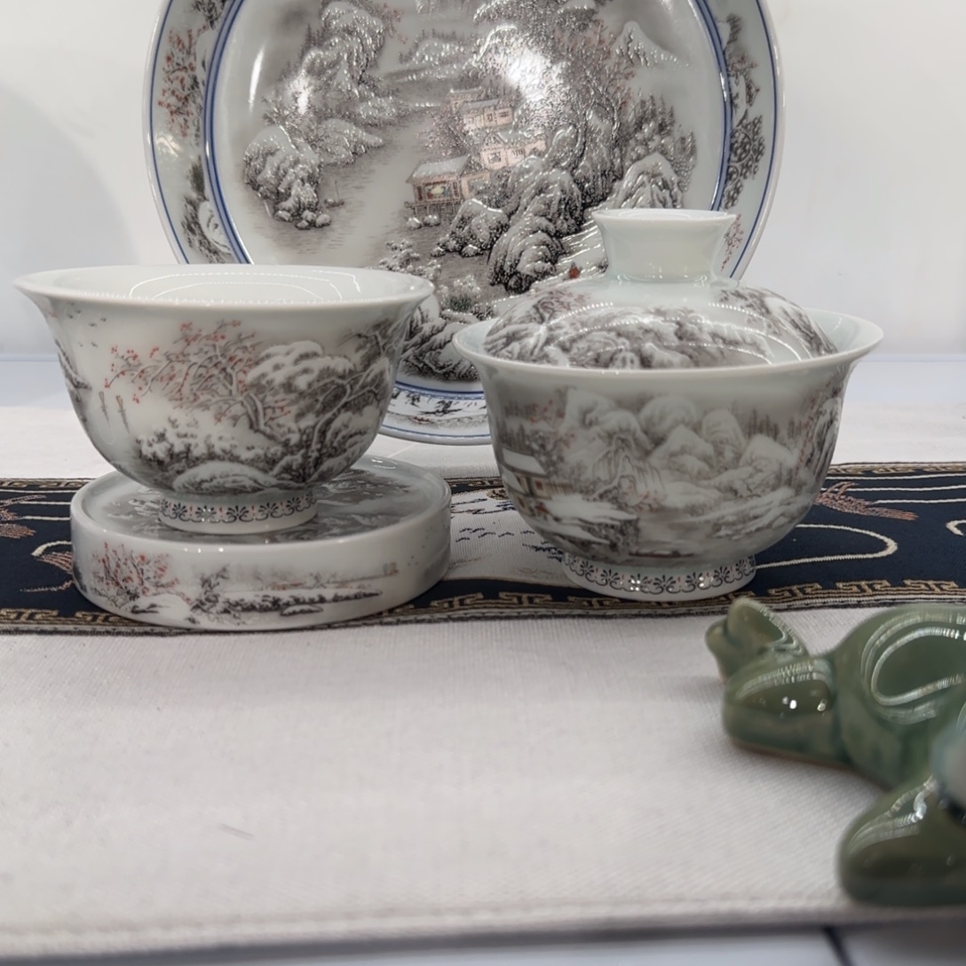 来***孢四件套茶具套装家用