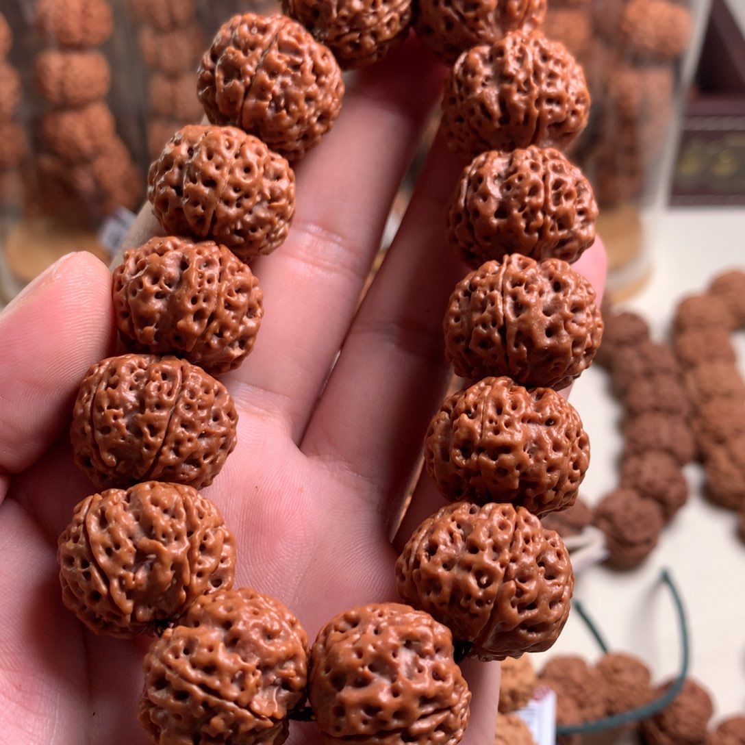 一***李金刚菩提手串原皮原色