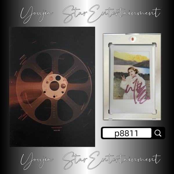 P8811【白鹿】正品拍立得照片 白边边框