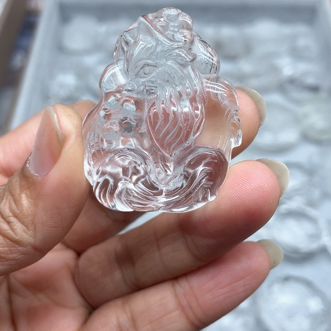 水晶吊坠(不含链)未镶嵌
