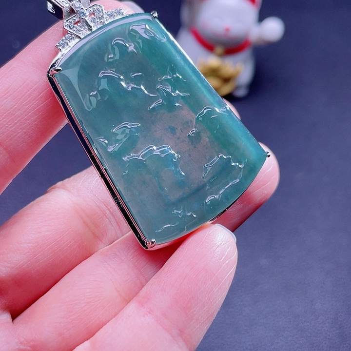 翡翠吊坠(不含链)未镶嵌