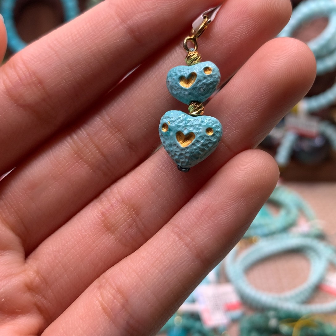 绿松石未镶嵌配饰