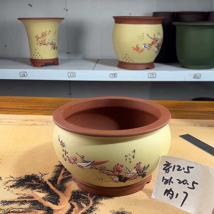 花盆紫砂紫砂兰花盆19