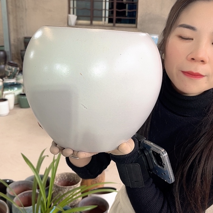 正品口19高23花盆……