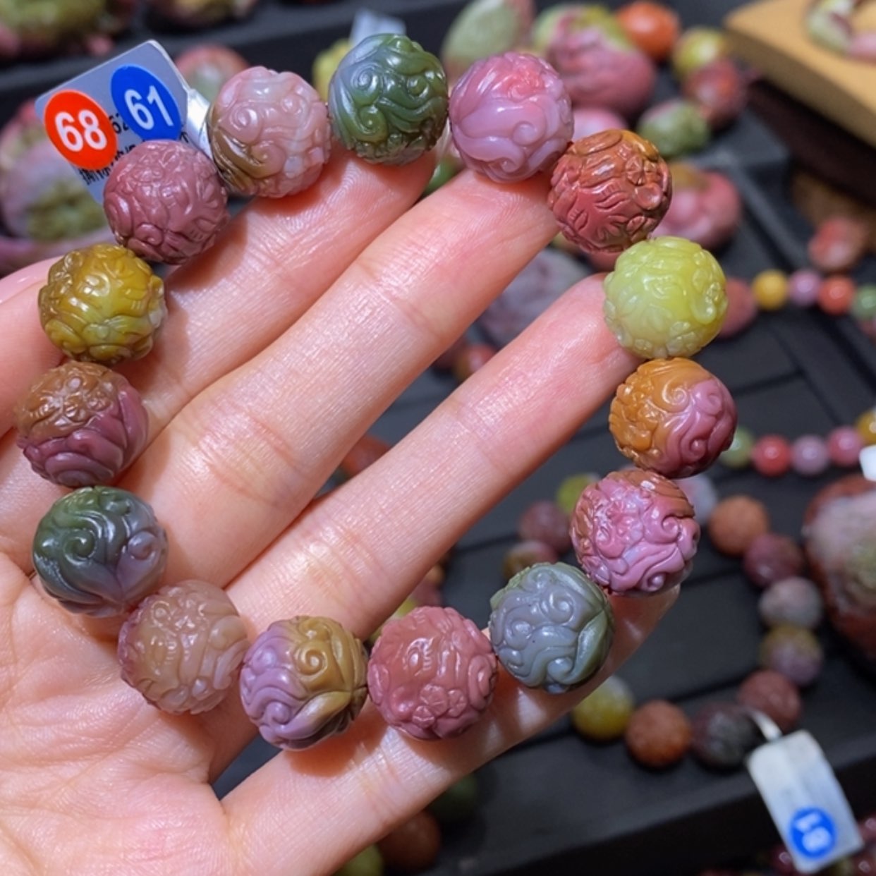 【闪购商品】玛瑙/玉髓手串未镶嵌盐源玛瑙