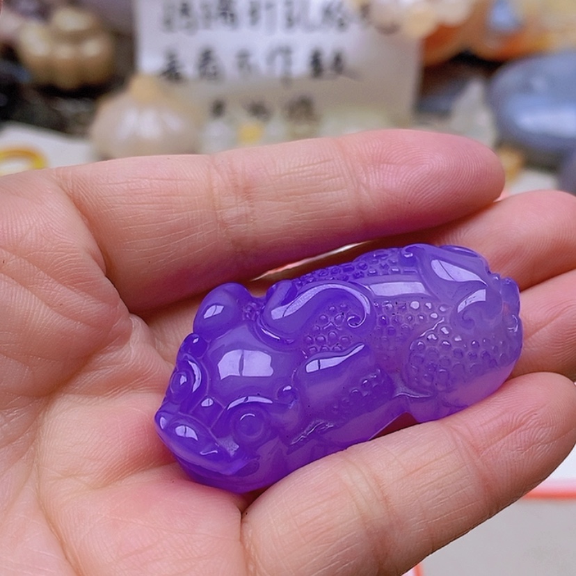 【闪购商品】未镶嵌玛瑙/玉髓珠宝半成品清**心