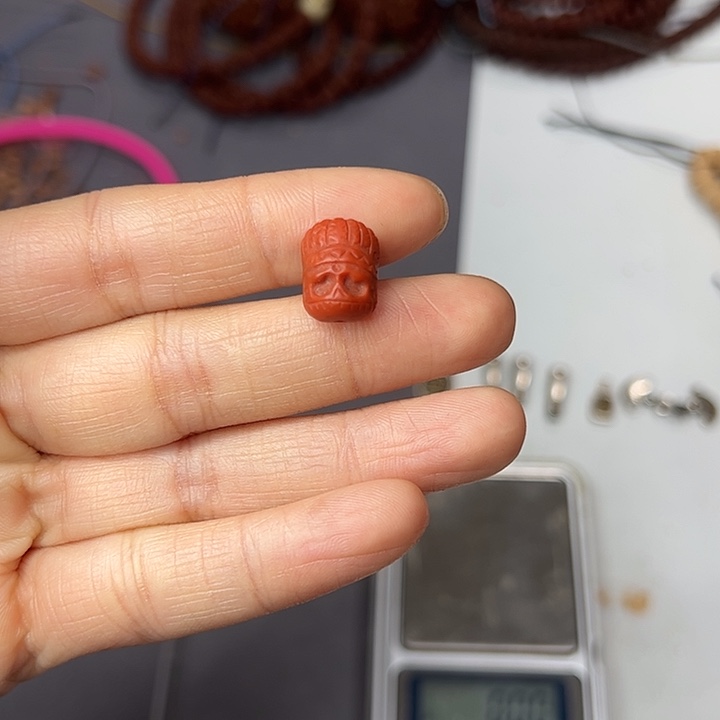 金刚菩提吊坠南红