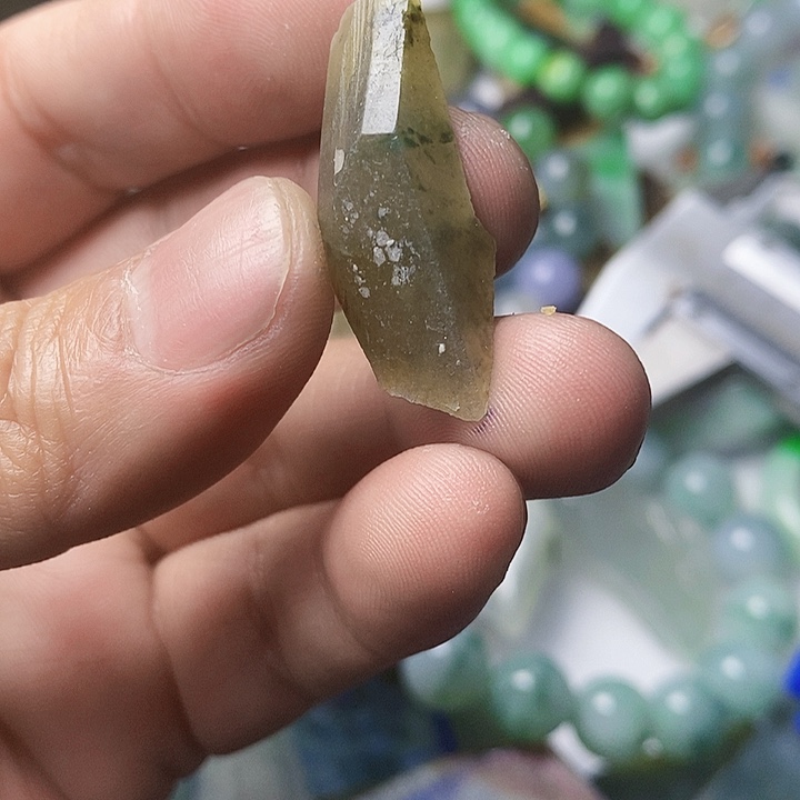 林***天翡翠散珠天然翡翠A货