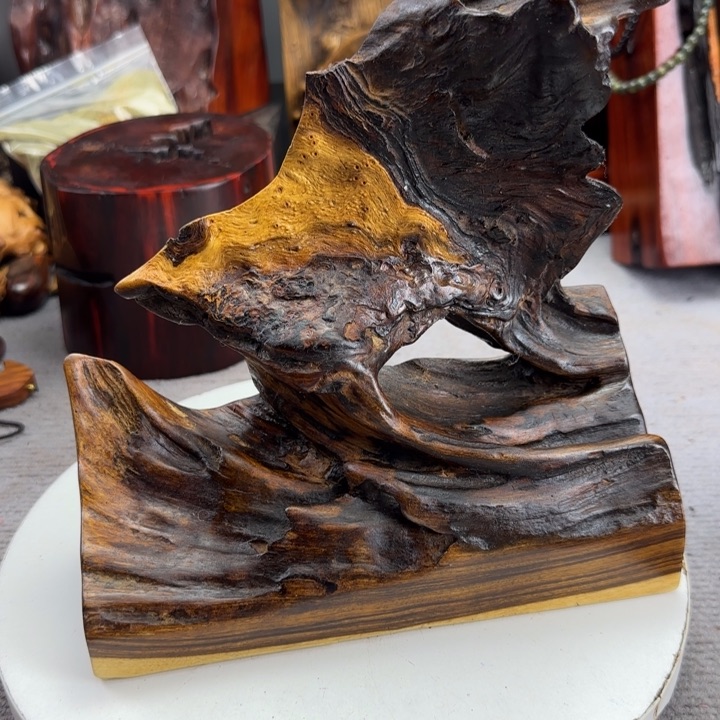 大果紫檀（缅甸花梨）今**袁