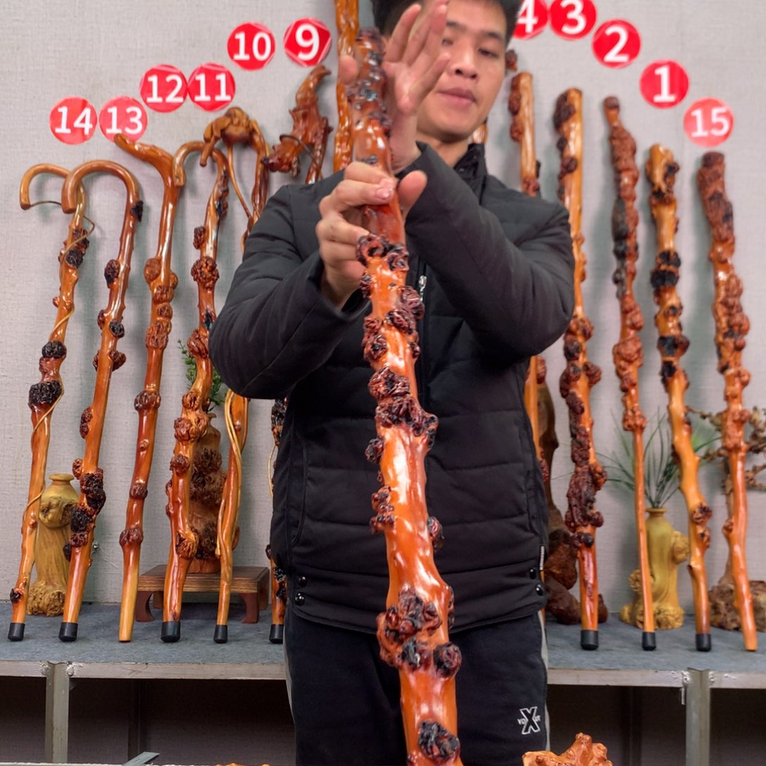 黑果木天然实木带自然纹裂介意勿拍