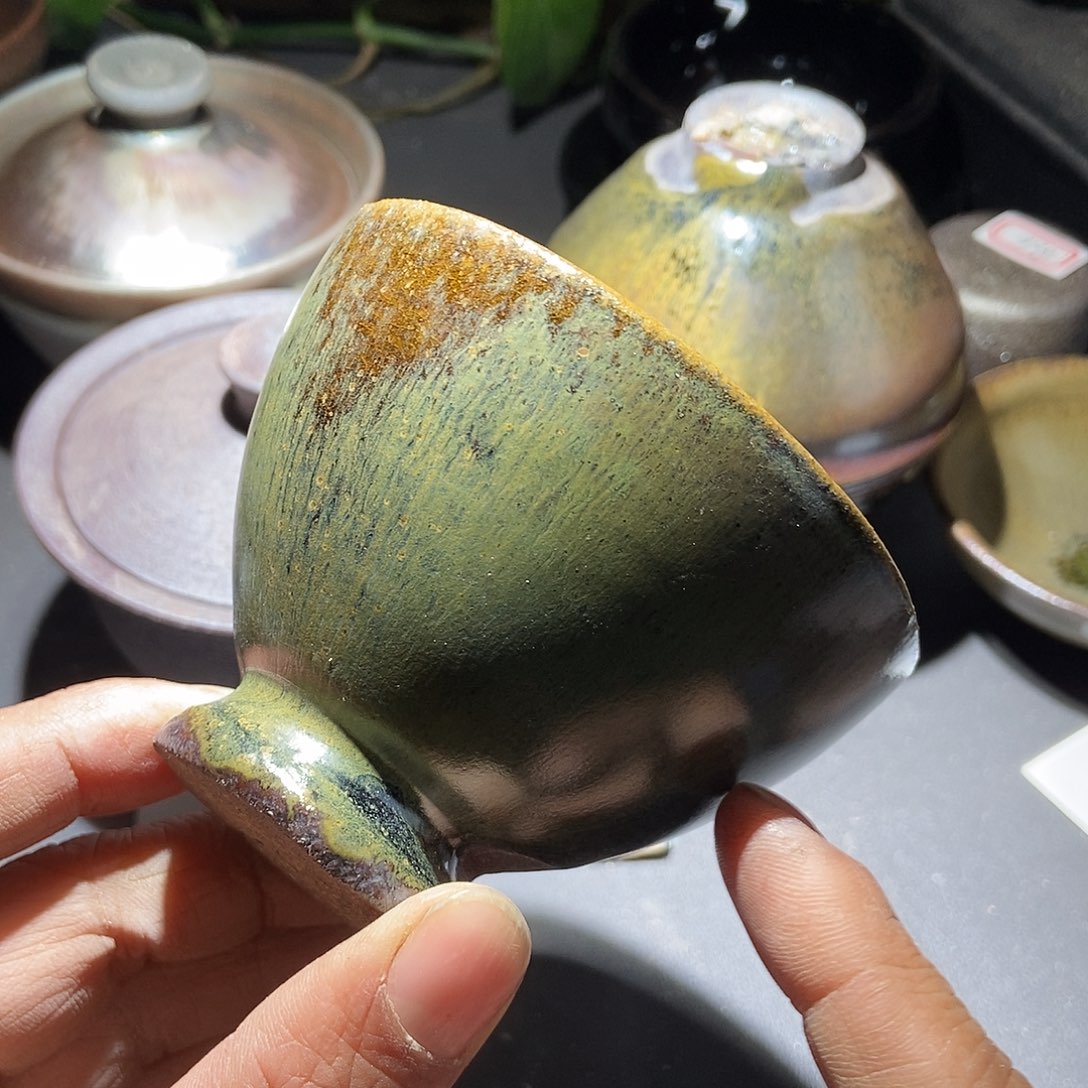 茶盏时****铺317 建阳建窑建盏微瑕