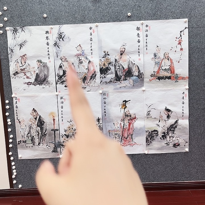 鲁岳美术艺术作品2