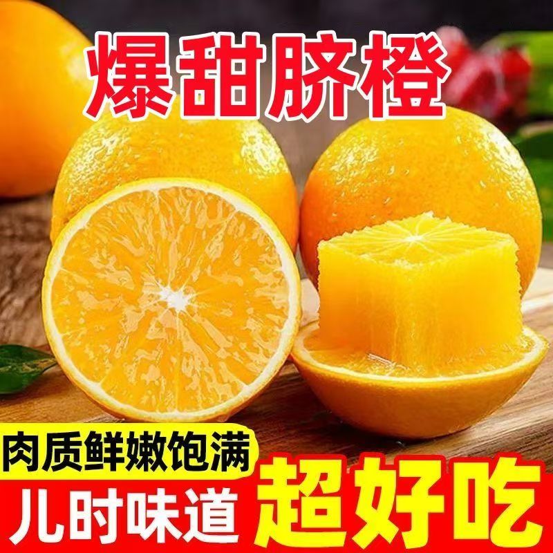 Y【现摘现发】正宗脐橙皮薄肉厚多汁当季新鲜采摘发货【多仓发货】