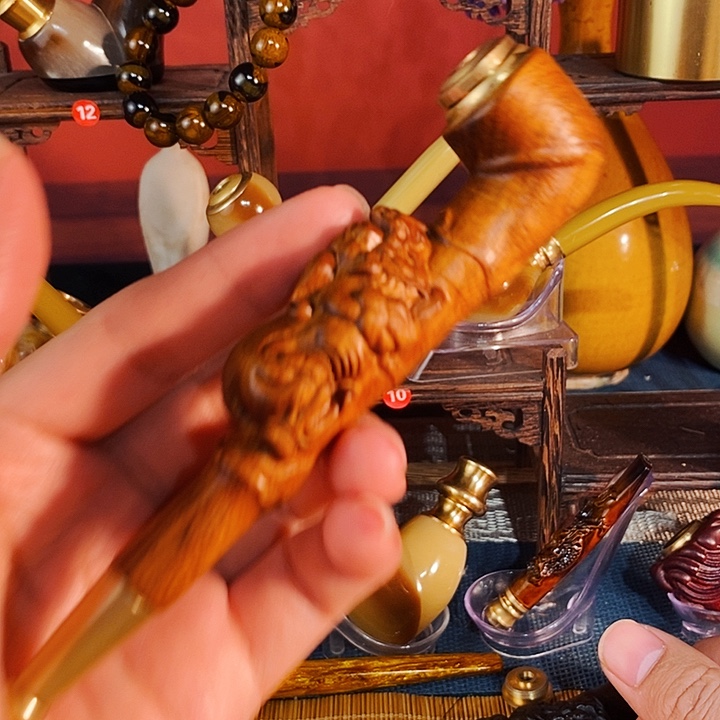 手工制作金丝楠斗