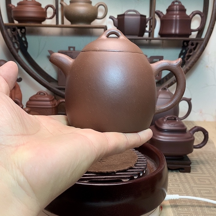 海***色紫砂茶壶原矿紫砂壶